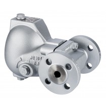Ball-float steam trap - UNA45 - hor. / AO2 / Flange connection / DN15 / PN40
